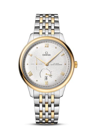 Omega De Ville Power Reserve Master Chronometer Stainless Steel - Yellow Gold / Silver / Bracelet